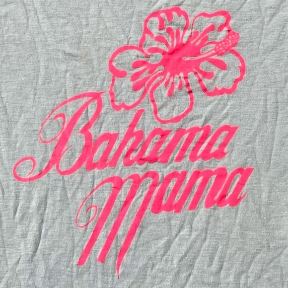 Vintage Bahama Mama 80s Travel Tourism Destination Vacation Tee Tshirt - Picture 2 of 4